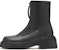 (W) Staccato But Hitam Mid-Calf dengan Zip Fungsi Martin. R2522DZ2