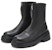 (W) Staccato But Hitam Mid-Calf dengan Zip Fungsi Martin. R2522DZ2