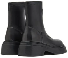 Shop (W) 스타카토 블랙 미디 부츠 (지퍼 마틴) R2522DZ2