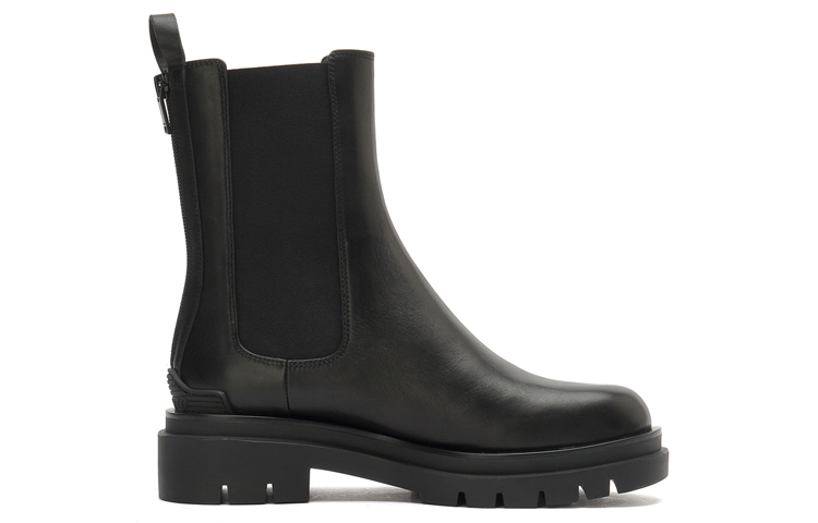 (W) Staccato Mid-Calf Boots 'Winter Light Black British Style' 圖 2