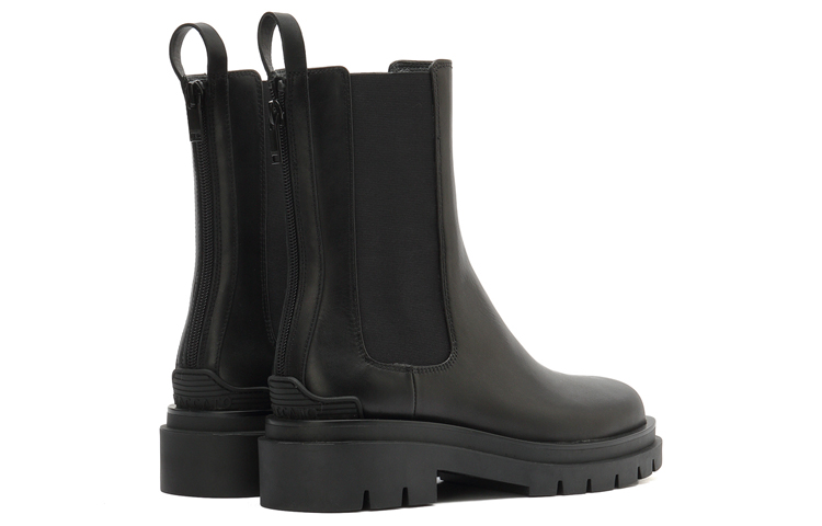 (W) Staccato Mid-Calf Boots 'Winter Light Black British Style' 圖 4