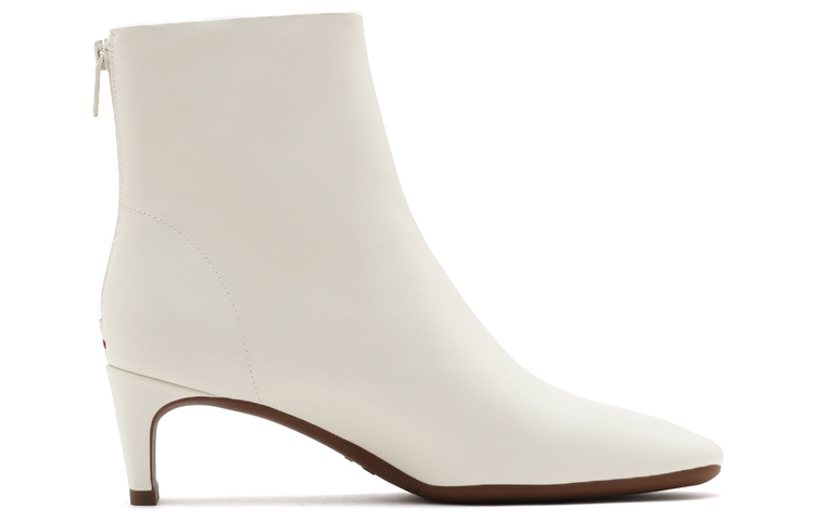 (W) Staccato Mid-Heel Zipper Ankle Boots 'Beige' 圖 2