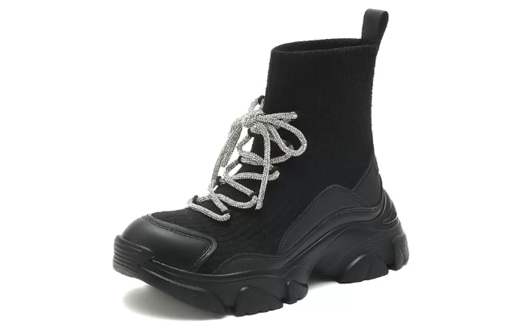 (W) Staccato Mid-Top Elastic Ankle Boots 'Fabric Bowtie' 圖 6