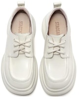 思加图 Staccato 2023 秋季新款復古英倫風牛津厚底增高樂福鞋 女款 英倫黑/奶油白 Lookbook 思加图 Staccato 2023 秋季新款復古英倫風牛津厚底增高樂福鞋 女款 英倫黑/奶油白