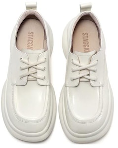 (W) Staccato Oxford Plataforma 2023 'Negro Brit/Blanco Crema'. H2312CM3-1 Lookbook (W) Staccato Oxford Plataforma 2023 'Negro Brit/Blanco Crema'. H2312CM3-1