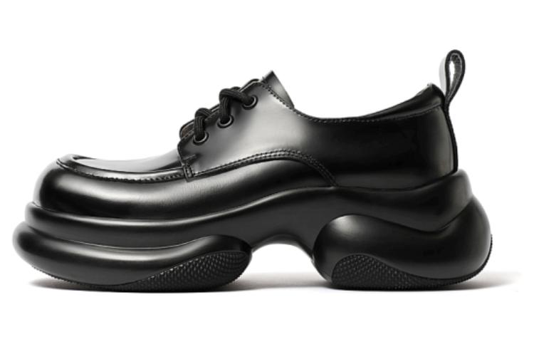 Details for (W) Staccato Oxford Plataforma 2023 'Negro Brit/Blanco Crema'. H2312CM3-1