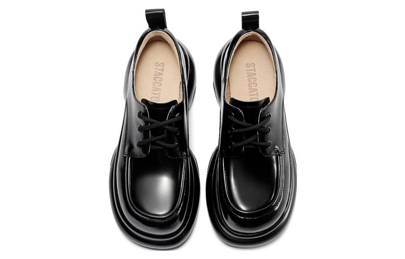 Cheap (W) Staccato Oxford Plataforma 2023 'Negro Brit/Blanco Crema'. H2312CM3-1