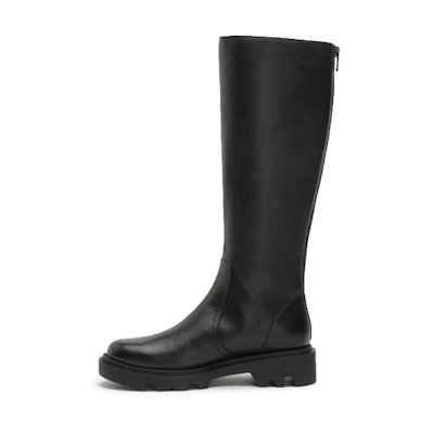 (W) Staccato Platform Knight Boots 'Black'