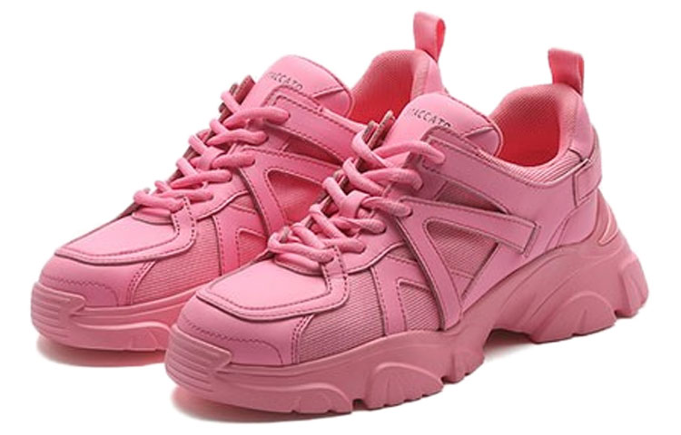 Order 思加圖 Staccato 女款厚底跑步鞋 粉色