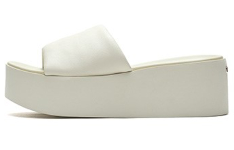 (Women) Staccato Platform Slide 'Cotton White' SZPEBR01DA1BT1