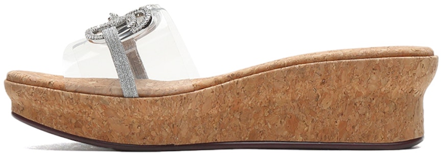 (W) Sandal Wedges Platform Staccato 'Silver Yellow' SZPEYB62DB1BT1 Buy (W) Sandal Wedges Platform Staccato 'Silver Yellow' SZPEYB62DB1BT1