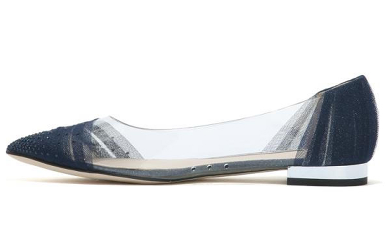 (Women) Staccato Pointed Toe Flats 'Blue' SZP9WW05DM1AQ1