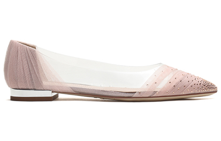 (W) Staccato Pointed Toe Flats 'Pink' 圖 2