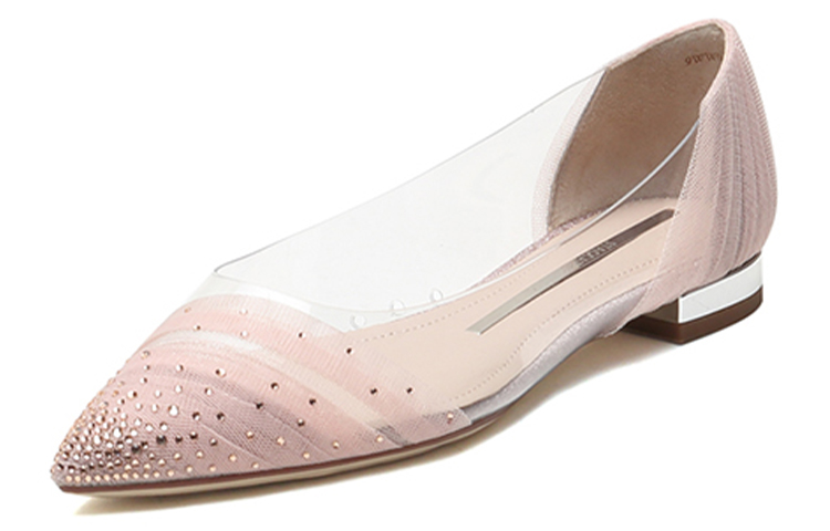 (W) Staccato Pointed Toe Flats 'Pink' 圖 3