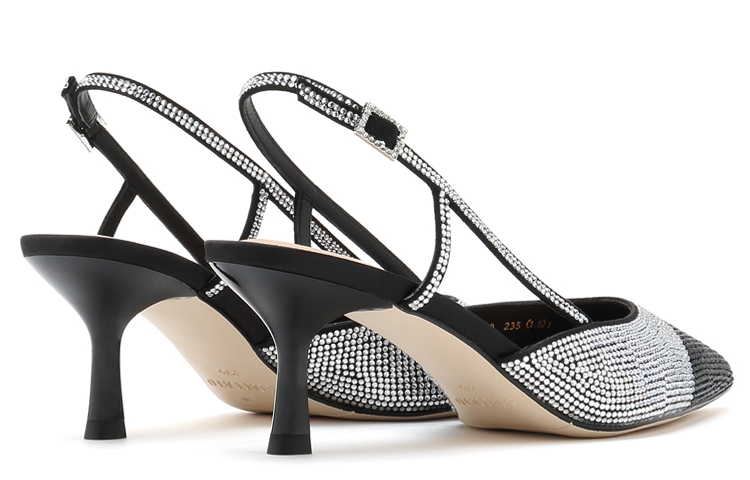 Shop (W) （女性用）スタッカート ポインテッドトゥハイヒール 'ファッショナブルエレガンスブラック' SZP9NW60DU1CH1 SZP9NW60DU1CH1