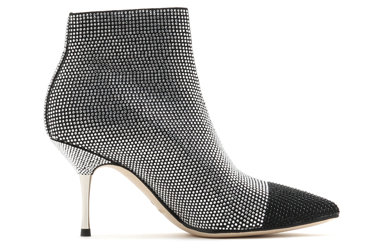 (W) Staccato Pointed Toe High Heel Boots 'Fairy Dust Black' 圖 2