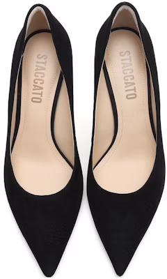 (W) Staccato Zapatos de Tacón Alto de Cuero Negro 'Moda Elegante' ED705CQ2A Shop (W) Staccato Zapatos de Tacón Alto de Cuero Negro 'Moda Elegante' ED705CQ2A