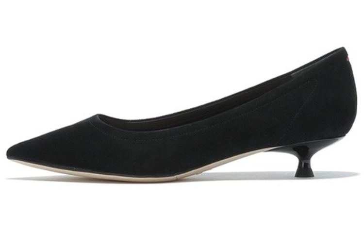 (W) Staccato Pointed Toe High Heels 'Black'