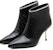 (W) Staccato Kasut Tumit Tinggi Runcing 'Boot Buku Lali Hitam Kasual Trendy' SZPECV02DU1DD1