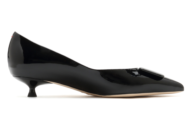 (W) Staccato Pointed Toe Kitten Heel 'Black Wedding' 圖 2