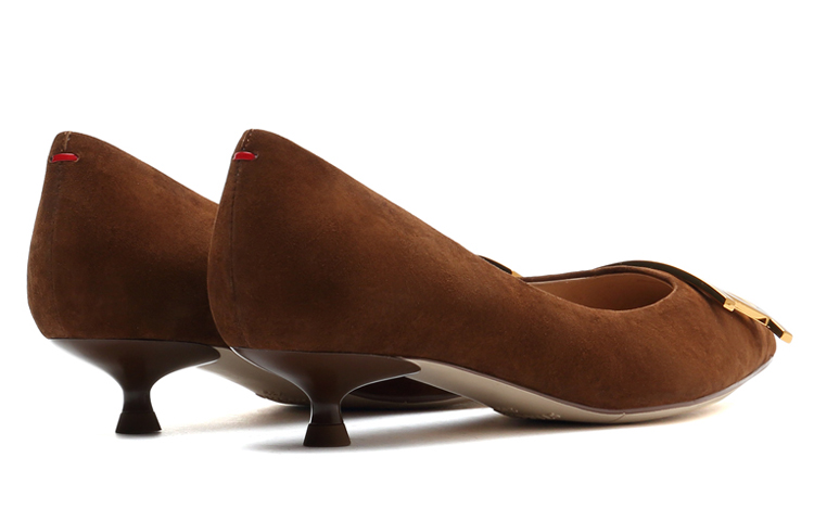 Shop (Women) Staccato Pointed Toe Kitten Heel 'Brown Wedding' SZP9ER49DT1CQ1