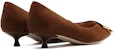 (W) Staccato Tumit Kucing Hujung Runcing 'Brown Wedding' SZP9ER49DT1CQ1