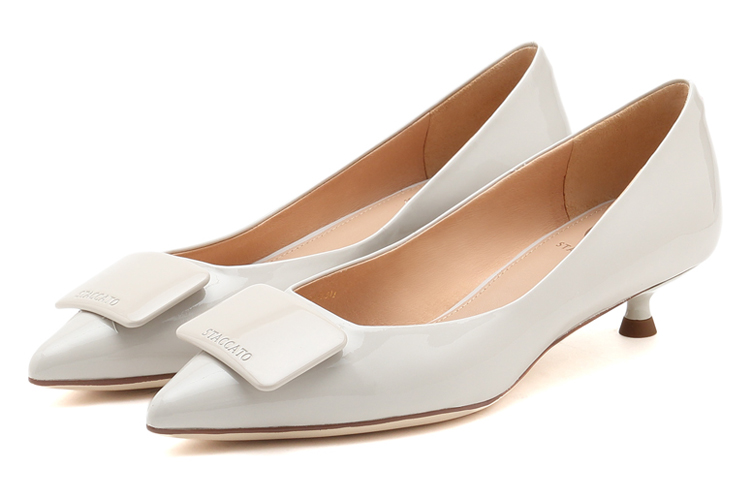 Lookbook (W) Staccato 尖头猫跟高跟鞋 '灰白' SZP9ER48DP1CQ1