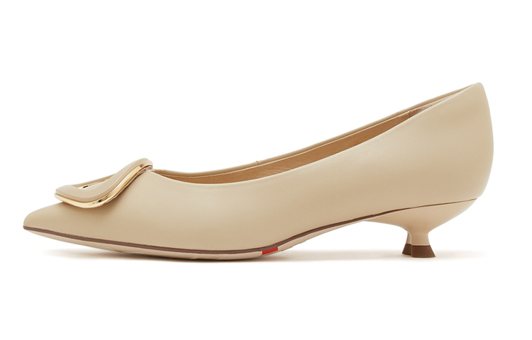 (Women) Staccato Pointed Toe Low-Cut Stiletto 'Sheepskin' 9ER57AQ3