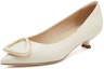 Shop (W) Staccato Kasut Tumit Tinggi Runcing 'Sheepskin' 9ER57AQ3