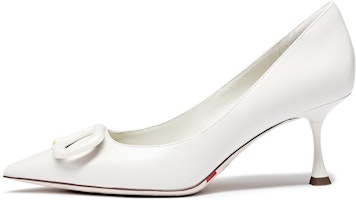 (W) Staccato Sepatu Pointed Toe Slip-On Stiletto 'Kulit Klasik' ED367CQ3 1