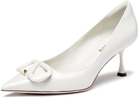 (W) Staccato Sepatu Pointed Toe Slip-On Stiletto 'Kulit Klasik' ED367CQ3 2