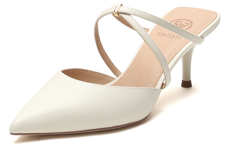 (W) Staccato Pointed Toe Stiletto 'Beige' 圖 3