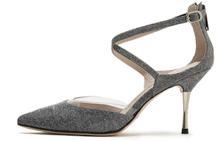 (Women) Staccato Pointed Toe Stiletto High Heels 'Silver Grey' SZPEAX07DP1AK1 (Women) Staccato Pointed Toe Stiletto High Heels 'Silver Grey' SZPEAX07DP1AK1