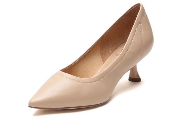 (W) Staccato Pointed Toe Stiletto High Heels 'Apricot' 圖 3