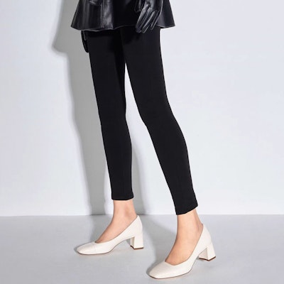 (Women) Staccato PU Square Toe Slip-On Block Heel 6cm 'Classic Black' EL106CQ3 4