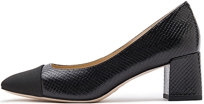 (W) Staccato PU Sepatu Hak Kotak 6cm Slip-On 'Classic Hitam' EL106CQ3 Sizing (W) Staccato PU Sepatu Hak Kotak 6cm Slip-On 'Classic Hitam' EL106CQ3