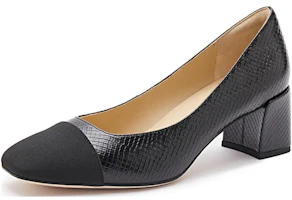 Cheap 思加图Staccato PU方頭套腳百搭粗跟高跟鞋 6cm 女款