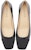 (W) Staccato PU Square Toe Slip-On Tumit Blok 6cm 'Hitam Klasik' EL106CQ3