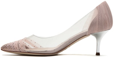 (Women) Staccato PVC Rhinestone Stiletto 'Pink' SZP9NW37DK1AQ1 (Women) Staccato PVC Rhinestone Stiletto 'Pink' SZP9NW37DK1AQ1