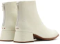 Shop (Women) Staccato Retro 'Cream Fashion Simple Chunky Heel Ankle Boot' SZPECZ02DD2DD1
