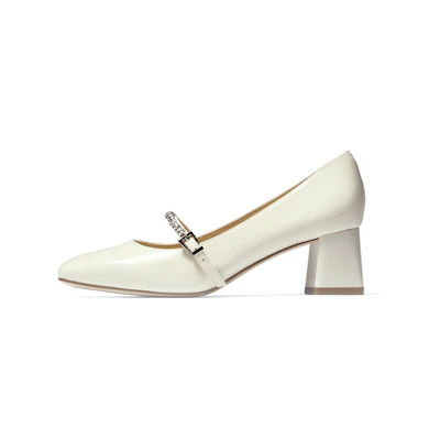 (W) Staccato Retro French 'Gentle Block Heel'