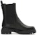 (Women) Staccato Retro Platform Chelsea Boots 'Black Velvet' SZP9YJ01RU1DZ0