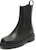 (Women) Staccato Retro Platform Chelsea Boots 'Black Velvet' SZP9YJ01RU1DZ0