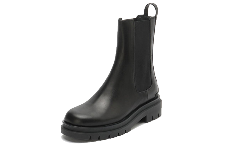 Lookbook (Women) Staccato Retro Platform Chelsea Boots 'Black Velvet' SZP9YJ01RU1DZ0