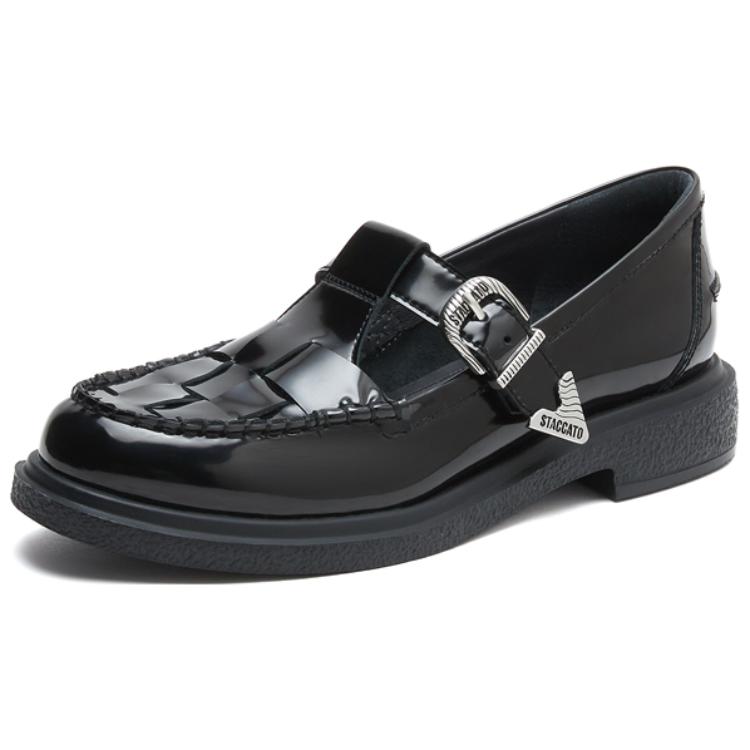 (W) Staccato Retro Roman Woven Flats 'First Layer Cowhide' 圖 2