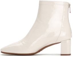 (Women) Staccato Retro Square Toe Chunky Heel Boots 'Cream' SZP9UP05DD1DD0 (Women) Staccato Retro Square Toe Chunky Heel Boots 'Cream' SZP9UP05DD1DD0
