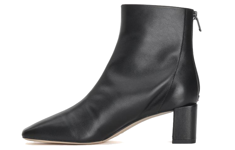 (Women) Staccato Retro Square Toe Chunky Heel Bootie 'Black' SZP9UP05DU1DD0
