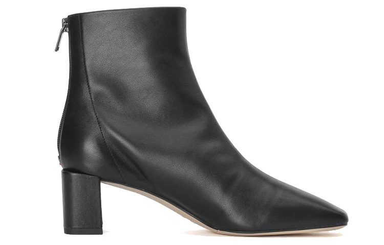 Order (Women) Staccato Retro Square Toe Chunky Heel Bootie 'Black' SZP9UP05DU1DD0