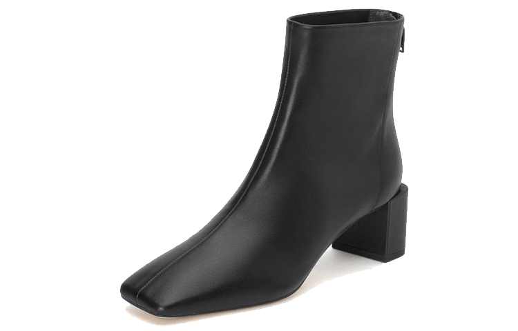 Lookbook (Women) Staccato Retro Square Toe Chunky Heel Bootie 'Black' SZP9UP05DU1DD0