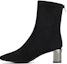 Buy (W) But Staccato Kulit Tumit Chunky Boots 'Hitam' Retro Square Toe SZP9UP12DU1DZ0